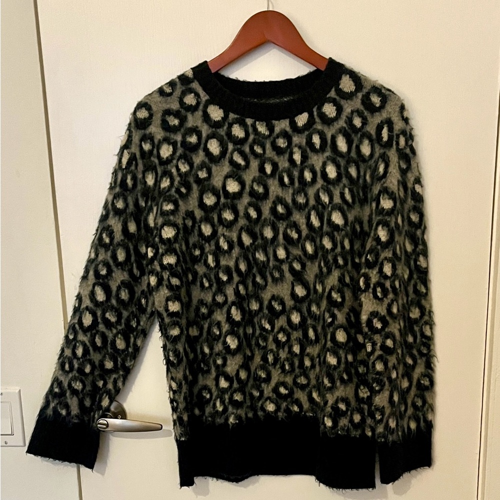 Current/Elliott Leopard Sweater - image 2